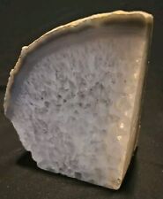 Natural Geode Agate Quartz Crystal Polished 2lb 10oz picture