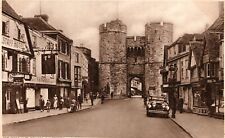 Postcard The West Gate Towers Canterbury Kent England UK picture