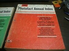 SAMS PHOTOFACT Annual Index - 1970 picture