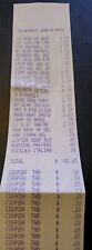 Vintage 1986 Allegheny Shop and Save Receipt. Leechburg Pa A1 picture
