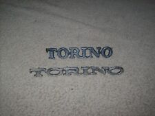 Lot Of Vintage 1970's Ford Torino Quarter Panel Emblems picture