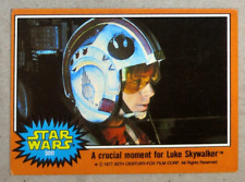 1977 Topps Star Wars 5 Orange #300 A Crucial Moment For Luke Skywalker picture