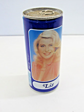 Vtg Tennent's Girls LAGER Liz Beer Can Pull Tab Bottom Opened #CN-12 picture