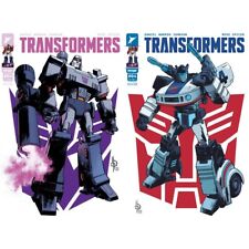 Transformers #4 Second Printing Cover A B Variant Set picture