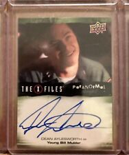 Rittenhouse X-Files Paranormal Script Dean Aylesworth As Young Bill Mulder Auto picture