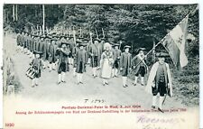 Austria Ried im Innkreis - Pontlatz-Denkmal-Feier 3 July 1904 cover on postcard picture