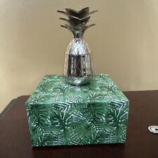 The Pineapple Co Two Pineapple Shot Glasses Silver picture