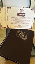 Brand New Letts 1994 Wine Cellar And Label Book picture