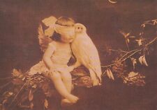 Vintage REPRODUCTION 5 x 7 Victorian Style Greeting Card -Cupid's Counselor picture
