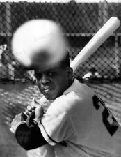 8x10 Print Willie Mays Ball in Motion 1958 #DFH picture