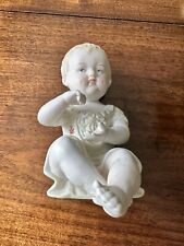 Vintage Antique Decorative Bisque Piano Baby Figurine Numbered 23/110  picture