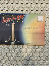 Vintage Souvenir Folder of Put-In-Bay, Ohio 1938 Post Cards picture