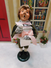 Byers Choice 1988 Victorian Boy carrying a Wrapped Present picture