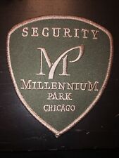 Millennium Park Chicago Illinois Security Department Police Patch picture
