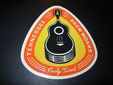 TENNESSEE BREW WORKS Nashville Guitar STICKER decal craft beer brewery brewing picture