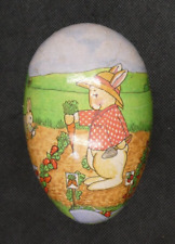 Vintage Cardboard Easter Egg Container - Made Western Germany picture