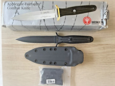 Boker Applegate Fairbairn Combat II Fixed Blade Knife Solingen Germany Vintage picture