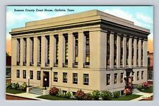 Gallatin TN-Tennessee, Sumner County Court House, Antique Vintage Postcard picture