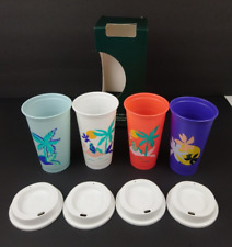 Starbucks Reusable Hot Cups 4 Cups With Lids picture