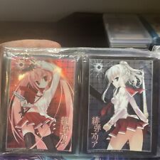Aria The Scarlet Ammo Jeanne d'Arc Holmes sleeves double pack sealed rare 60 x2 picture