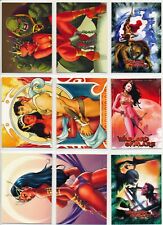 2012 BREYGENT WARLORD OF MARS COMIC SERIES MIXED PROMO CARD LOT OF (12) CARDS picture