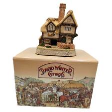 Vintage David Winter Cottages The Cat and Pipe Inn 1993 In Box picture