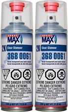Spray max USC 2k High Gloss Clearcoat Aerosol (2 PACK) 11.8 Ounce (Pack of 2) picture