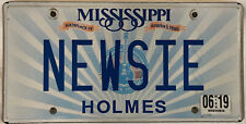 Vanity NEWSIE NEWSPAPER BOY NEWSIES license plate Disney Broadway Musical Press picture