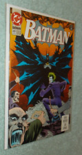 BATMAN # 491 VG DC COMICS 1993 JOKER COVER ARKHAM ASYLUM picture