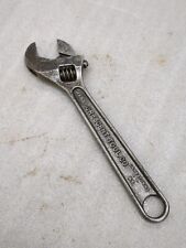 Vintage Crescent Tool Co Crestoloy 6 Inch Adjustable Wrench Jamestown N.Y. USA picture
