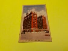 Erie, Pa. ~ Ford Hotel - State St. Perry Square- 1946 Stamped Vintage Postcard picture