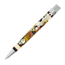 Retro 51 Tornado Queen of Spades Rollerball Pen - Royale NEW VRR-1361 picture