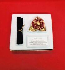 Estee Lauder Solid Compact Perfume Beautiful Red Rose picture