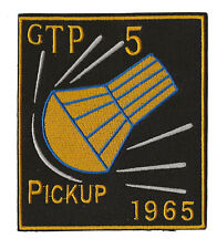 NASA Gemini 5 pick up space program US Navy ship recovery force patch picture