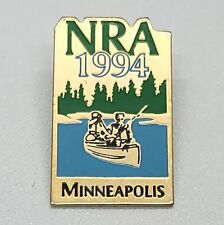 ⭐️ 1994 NRA National Convention Minneapolis Hat Lapel Gun Pin picture