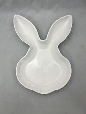 Primagera White Bunny Rabbit Head Ears Candy, Food Serving Dish 15