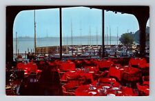 San Francisco CA-California, The Dock Restaurant, Advertise, Vintage Postcard picture