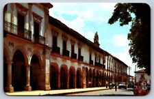 Postcard Chrome Mexico City Hall Patzcuaro Michoacan picture