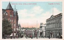 Royal Hotel & Post Office, Norwich, England, Great Britain, early postcard picture