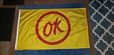 Large Vintage Chevy OK CHEVROLET Banner Flag ULTRA RARE picture