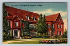 Boys Town NE-Nebraska Eagles Memorial Apartment Building Vintage c1949 Postcard picture