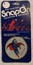 Vintage Superman SNAP ON Bike Reflector SUPER FRIENDS DC JLA New Old Stock 1976 picture