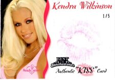 2022 Best of Benchwarmer KENDRA WILKINSON Authentic 2004 KISS CARD #'d 1/5 picture