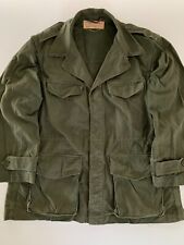 VTG Old French TTA Mle M47 Green Coat Jacket Algeria Africa War Army France 60s picture