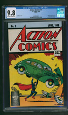 Action Comics #1 Fifty Years Reprint Variant CGC 9.8 DC Comics 1988 picture