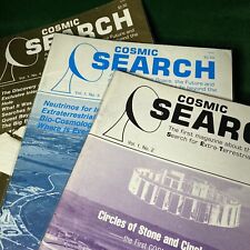 1979 COSMIC SEARCH MAGAZINE EXTRA-TERRESTRIAL INTELLIGENCE # 2,3,4 VINTAGE SETI picture