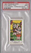 The Flintstones 1963 Primrose Confectionery PSA 9 Graded Card Barney Champ #10 picture