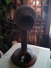 Antique Automatic Electric Co. Candlestick Telephone RUSTY picture