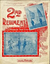 Connecticut National Guard Army 2nd Infantry Regiment Sheet Music picture