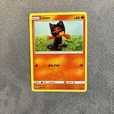 Litten 15/73 Regular 2017  Pokemon Trading Card TCG SAME DAY SHIP picture